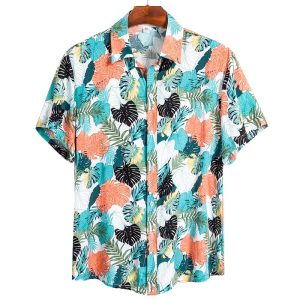 CHEMISE HAWAÏENNE DE PLAGE