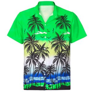 CHEMISE PALMIER GREEN SUNSHINE
