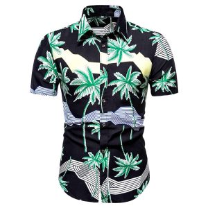 CHEMISE PALMIER NOIR DESIGN