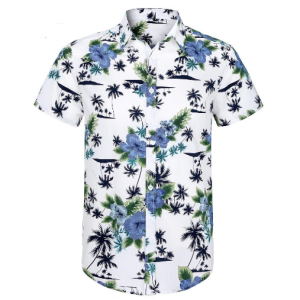 CHEMISE A FLEURS LITTLE PALM