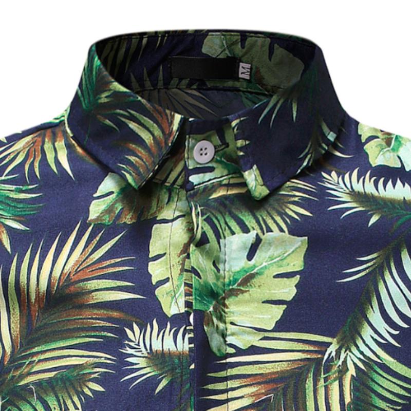 CHEMISE FEUILLES DE PALMIERS – Image 3